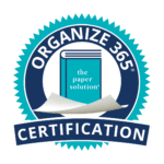 Organize 365 Paper Solution Certified